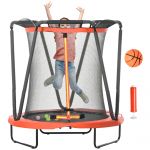 ZONEKIZ Trampolim Infantil Ø140x155 cm cm