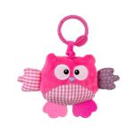 Milly Mally Peluche para Pendurar Coruja Fofa Pink