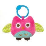Milly Mally Peluche para Pendurar Coruja Feliz Pink
