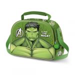 Karactermania Lancheira Térmmica verde Hulk 3D