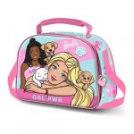 Karactermania Lancheira Térmica 3D rosa Barbie Pets
