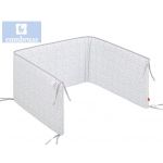 Cambrass Protetor para Cama de Grades 60 (cot 60) 60x35 cm Leão Cinza