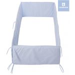 Cambrass Protetor Cama de Grades Liso e 360x30 cm Azul
