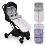 Interbaby Saco Universal para Carrinho de Passeio Impermeável 46X105 Cms Coralina Animales Cinza