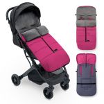 Interbaby Saco Universal para Carrinho de Passeio Impermeável 46X105 Cms Coralina Fuchsia