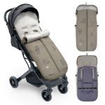 Interbaby Saco Universal para Carrinho de Passeio Impermeável 46X105 Cms Coralina Cactus Verde