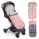 Interbaby Saco Universal para Carrinho de Passeio Impermeável 46X105 Cms Coralina Cactus Rosa