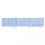 Interbaby Protetor de Cama 40X185 Algodão Star Azul