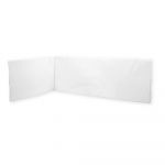 Interbaby Protetor de Cama 40X185 Algodão Não Amovivel Estrella Universo Cinza