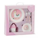 Interbaby Conjunto Louça 5 Pcs Llama