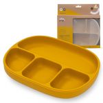 Interbaby Prato de Silicone com Ventosa e Tampa Ocr Terra