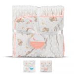 Interbaby Manta Bubble Elefante Rosa