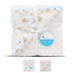 Interbaby Manta Bubble Elefante Azul