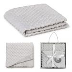 Interbaby Manta Bubble 80x110 Coralina Cinza