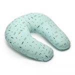 Interbaby Almofada de Amamentação 65X65 cm Tecido Jersey Cabañas Verde