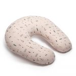 Interbaby Almofada de Amamentação 65X65 cm Tecido Jersey Cabañas Rosa