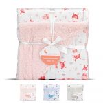 Interbaby Manta 80x110cm com Carneiro Paraquedista Rosa