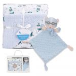 Interbaby Manta 80x110cm Carneiro Paraquedista Azul