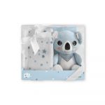 Interbaby Manta + Peluche Koala Azul