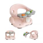 Interbaby Assento para Banheira com Ventosas Rosa