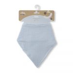 Interbaby Babete Bandana Tecido Bambu Azul Escuro