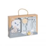 Interbaby Estojo de Higiene (pente+escova+tesoura) Koala Cinza