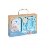 Interbaby Estojo de Higiene (pente+escova+tesoura) Koala Azul