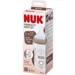 Nuk Biberão Perfect Match Heart Tamanho M (+3 meses) 260ml