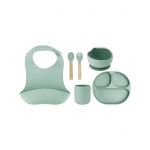 Momi Conjunto de Alimentação 6 Peças Ami Green