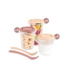 Miniland Conjunto 12 Valência Hermética 4x200 ml + 4x250ml + 4x330ml + 2 Colheres