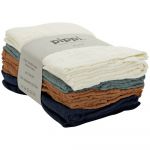 Pippi Musselina Organic Cloth 8 Pack 65x65 cm Dress Blues