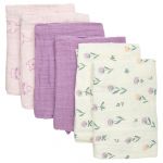 Pippi Musselina Organic Cloth 6 Pack 65x65 cm Orkide