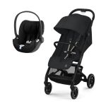 Duo Cybex Novo Beezy + Cloud T i-Size Magic Black Plus