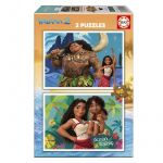 Educa Puzzle 2x48 Peças Vaiana 2