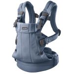 BabyBjörn Porta-Bebé Harmony Woven Mélange Blue