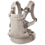 BabyBjörn Porta-Bebé Harmony Woven Mélange Light Beige