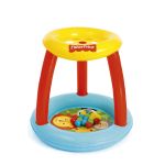 Bestway Piscina Insuflável Fisher Price Animal Friends com Cobertura e Bolas