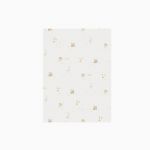 Pirulos Lençol Punto Ajustável Farm Branco/lino 120x60