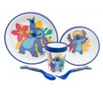 Air Val Stitch Conjunto Premium Refeição 5 Peças