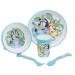 Air Val Bluey Conjunto Premium Refeição 5 Peças