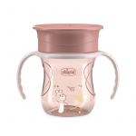Chicco Copo de Refeição 360º 12m+ Rosa
