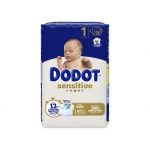 Fraldas Dodot Sensitive T1 (2-5Kg) 58 Unidades