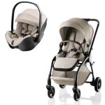 Duo Britax Römer Rio + Baby Safe Pro Style Teak