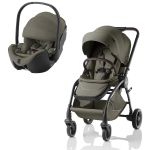 Duo Britax Römer Rio + Baby Safe Pro Lux Urban Olive