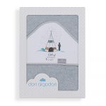 Don Algodon Capa de Banho 100x100 400 Gsm Algodão Terry-Dakota-Cinza