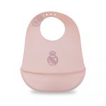 Interbaby Babete de Silicone Real Madrid Rosa