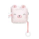Kikkaboo Cubo de Peluche Bear With Me Rosa