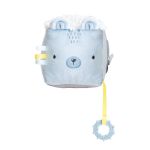 Kikkaboo Cubo de Peluche Bear With Me Azul