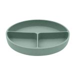 Kikkaboo Prato de Silicone com Base de Sucção Sage Platinum