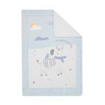 Kikkaboo Manta para Bebé Sherpa Super Macia Stripy Friends 110/140 cm